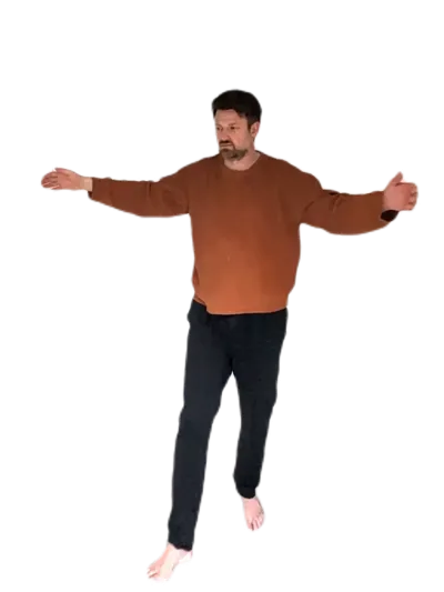 De duif spreidt zijn vleugels - Qigong oefening