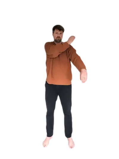 De armen en schouders kloppen - Qigong oefening