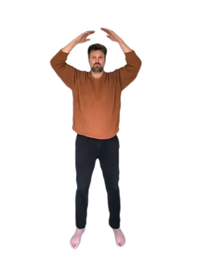 De hemel omlaag trekken - Qigong oefening